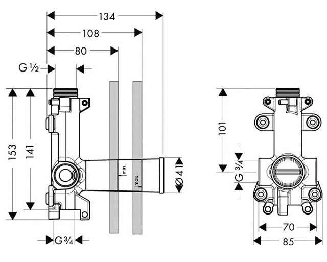 Смеситель Axor ShowerCollection