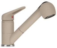 Смеситель Franke Novara Plus ваниль (с выдвижным шлангом)
