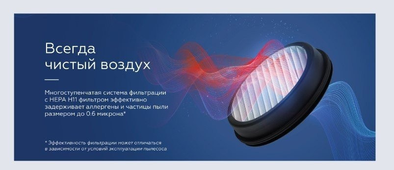 Пылесос BQ VCA0104H (серый)