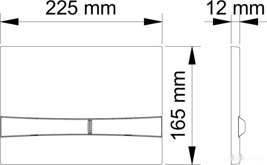 Система инсталляции Berges Wasserhaus Novum F2 040252