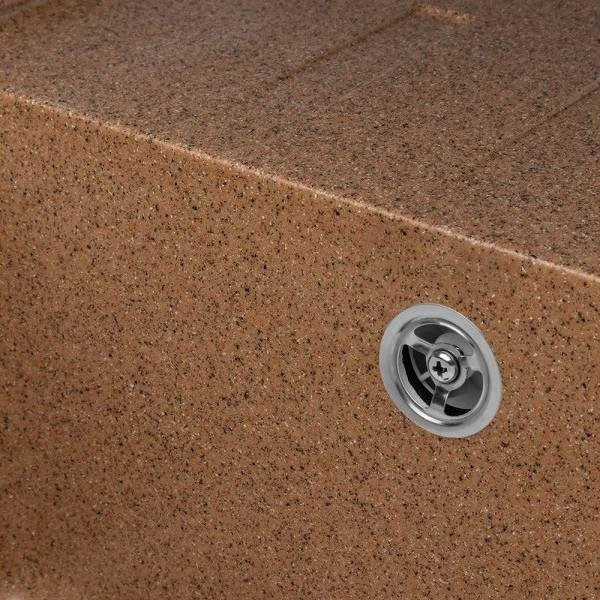 Кухонная мойка Saniteco Rosa (терракот)