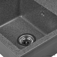 Кухонная мойка Gerhans В19 (графит)