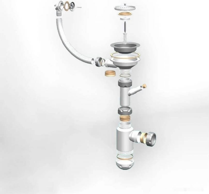 Кухонная мойка Gerhans В19 (графит)