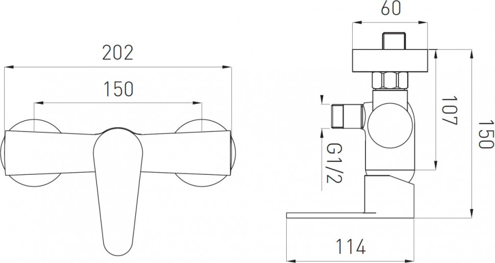 Смеситель Ferro Algeo BAG7