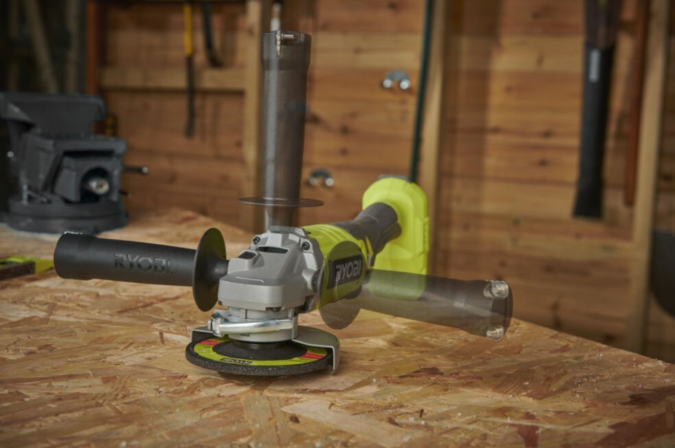 Угловая шлифмашина Ryobi RAG18125-0 (без АКБ)