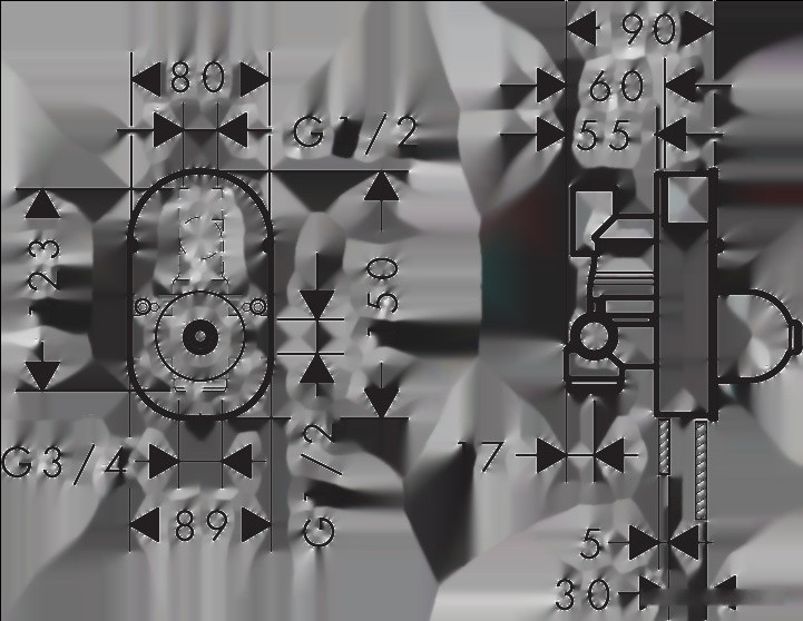 Смеситель Hansgrohe Focus E [31741180]