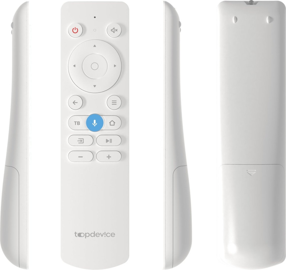 Телевизор TopDevice 43" SMART TV YаOS (белый)