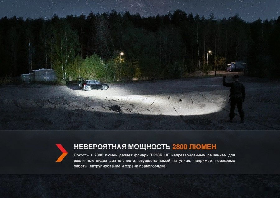 Фонарь Fenix TK20RUEGY (серый)