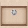 Кухонная мойка AquaSanita Rock SQR 101 110 AW (бежевый)