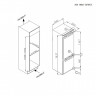 Встраиваемый холодильник Korting KSI 19547 CFNFZ