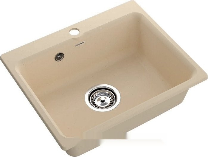 Кухонная мойка GranFest SMART 520 (бежевый)