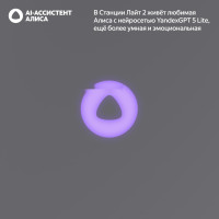 Умная колонка Яндекс Станция Лайт 2 (серый)