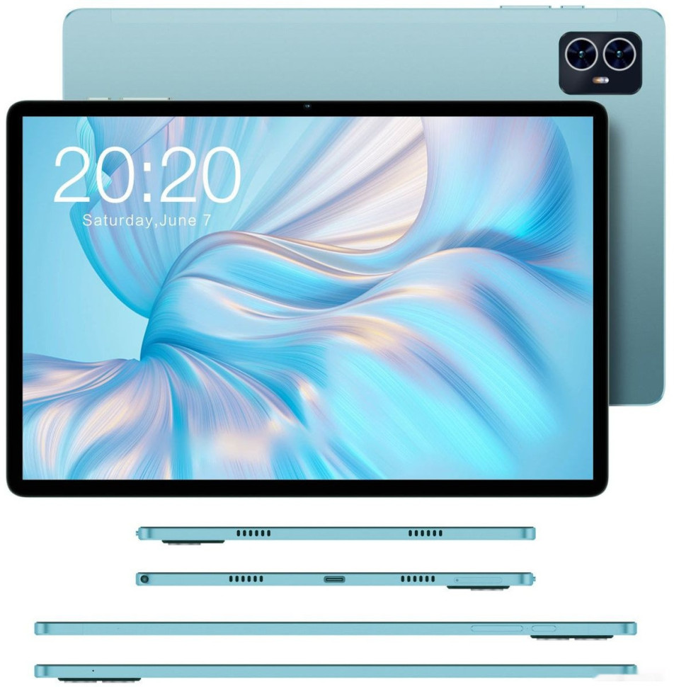 Планшет Teclast M50 Pro 8GB/256GB LTE (бирюзовый)