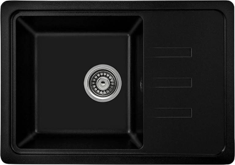 Кухонная мойка Saniteco Rosa (оникс)