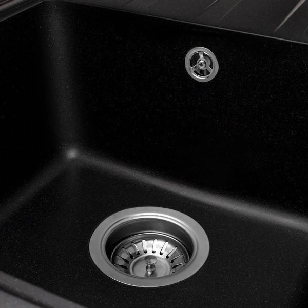 Кухонная мойка Saniteco Rosa (оникс)