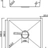 Кухонная мойка Roxen Uno 560210-44 (440*440) сатин под столешницу (с ролл-матом и дозатором)