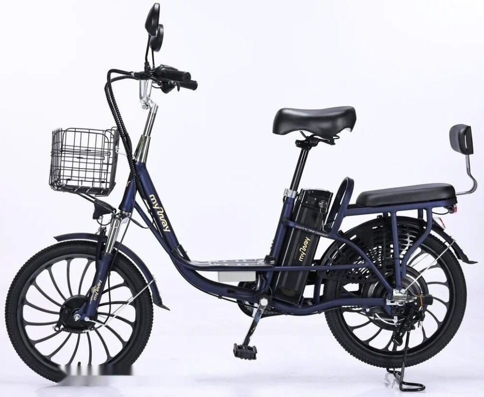 Электровелосипед MyWay Truck 1.0 350 20 (15, синий)