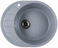 Кухонная мойка Marblan Ovata R (серебристый)