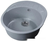 Кухонная мойка Marblan Ovata R (серебристый)