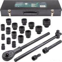 Набор трещотка с головками RockForce RF-6213-5MPB (21 предмет)