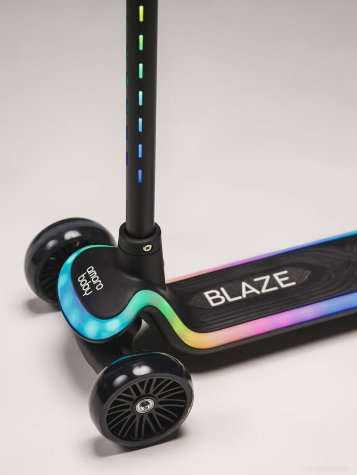 Самокат Amarobaby Blaze AB23-27BLA/09 (черный)