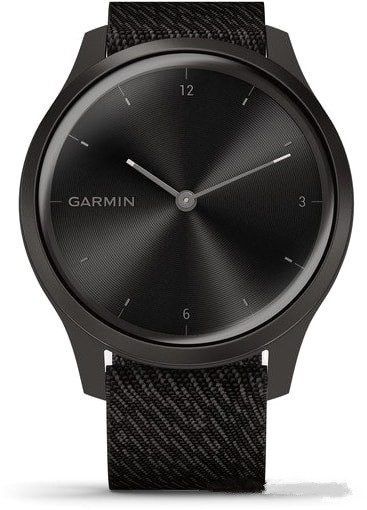 Гибридные умные часы Garmin Vivomove Style (черный)