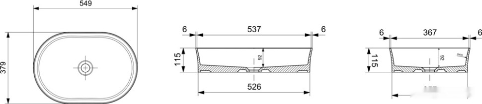 Умывальник Bocchi 1521-001-0125 (белый)