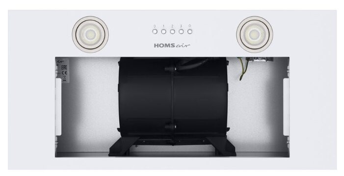 Вытяжка HOMSair Camelia Power 60 (белый)
