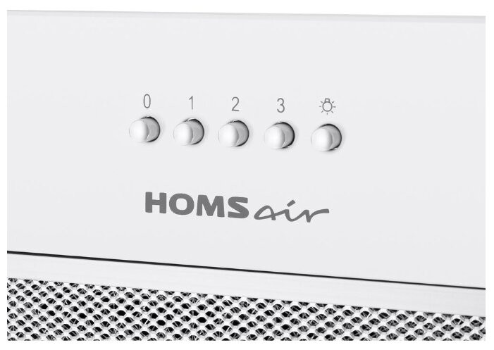 Вытяжка HOMSair Camelia Power 60 (белый)