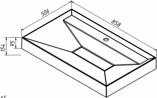 Умывальник Belux Триумф Тр-600