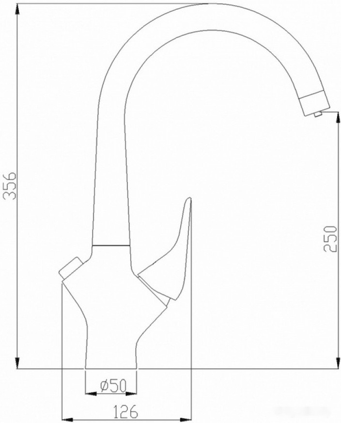 Смеситель Zorg SH 815 хром