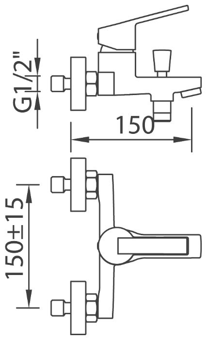 Смеситель Clever S12 Xtreme 99529 (99829)