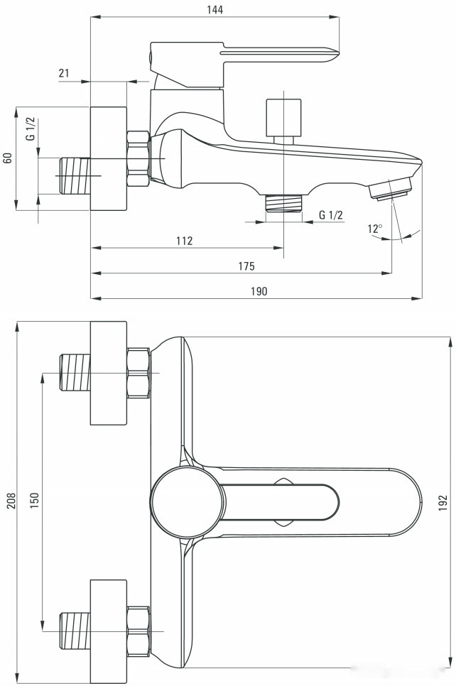 Смеситель Deante Kalia BGK 010M