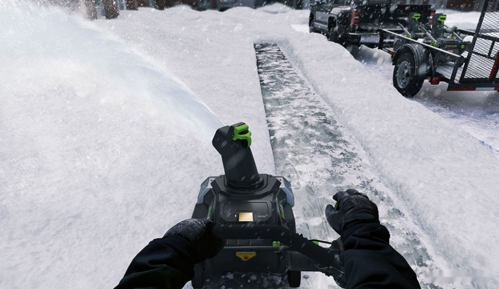 Снегоуборщик Greenworks GD82ST (без АКБ)