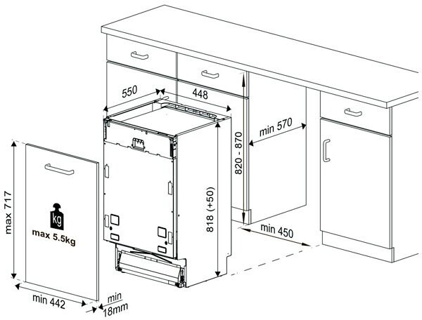 Посудомоечная машина Beko DIS 26022