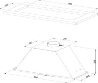 Вытяжка Kuppersberg Slimlux Inlinea 70 CX