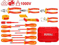 Электромонтажный набор Total THKITH1601 (16 предметов)