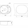 Кухонная мойка Granula 5802