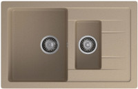 Кухонная мойка GranFest GF-Q775KL (песочный)