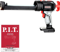 Пистолет для герметика P.I.T. PEC20H-300A Solo (без АКБ)