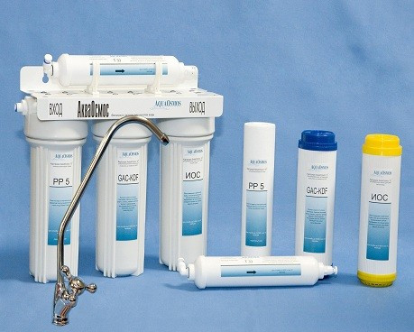Стационарная система "под мойкой" АкваОсмос АО 4 M