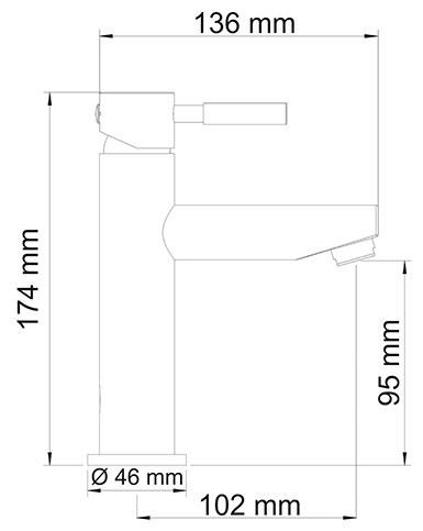 Смеситель Wasserkraft Main 4104