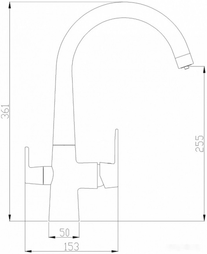 Смеситель Zorg SH 819 хром