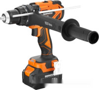 Ударная дрель-шуруповерт Daewoo Power DAA 7521Li Set (с 2-мя АКБ, кейс)