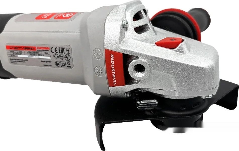 Угловая шлифмашина Crown CT13677-125RSV