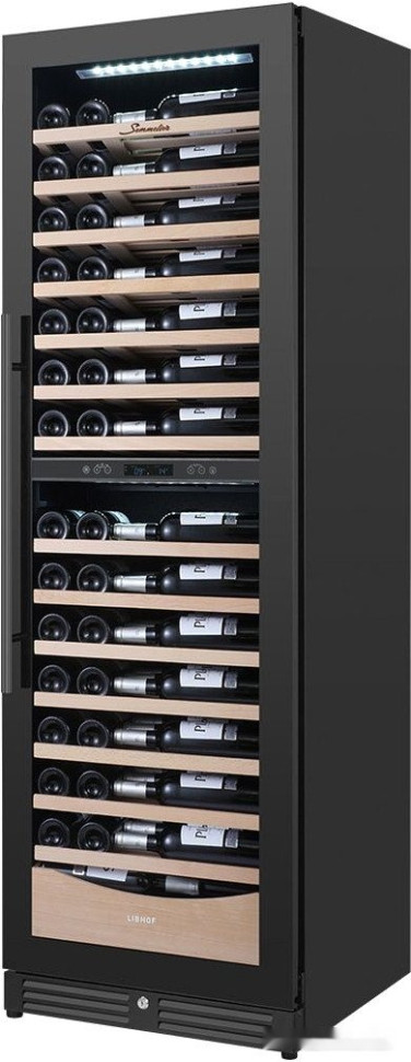 Винный шкаф Libhof Sommelier SMD-110 slim black