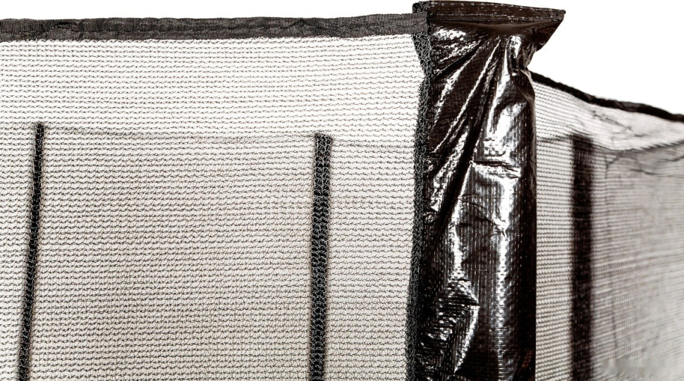 Батут GetActive Jump 10ft - 312 см с лестницей, внешней сеткой (синий)