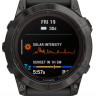 Умные часы Garmin Fenix 7X Pro Sapphire Solar (карбоново-серый титан/черный)