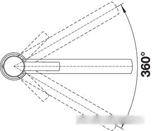 Смеситель Blanco Ambis 523118 (нержавеющая сталь)