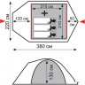 Палатка Tramp Lite Camp 3 (песочный)
